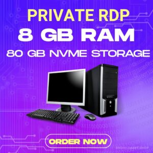 8 GB RAM PRIVATE RDP