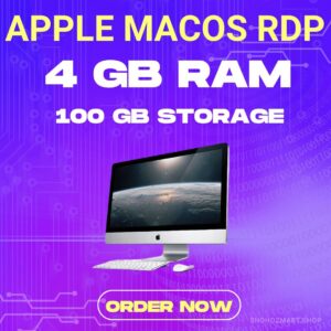 4 GB RAM APPLE MAC RDP